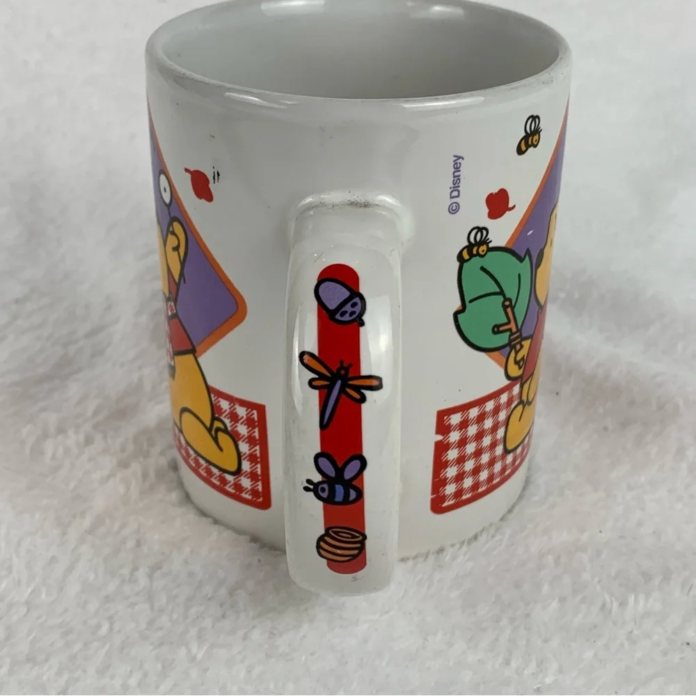Vintage Disney Winnie The Pooh Mug Cup Ceramic “Just Pooh” Coffee‎ Tea Cup